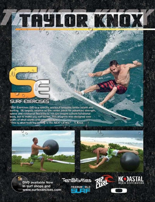 Surf Excercises with Taylor Knox