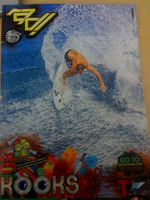 Brian Toth on the Cover of Mundo Rad