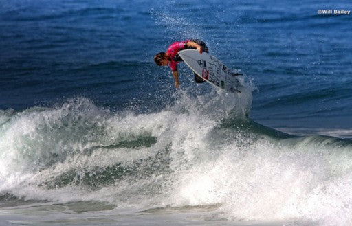 Dane Reynolds Quiksilver Pro France on an MTF (Merrick Twin Fin)