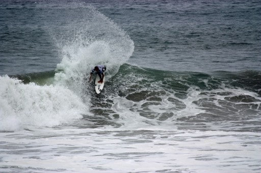 Eric Geiselman rips one off the top