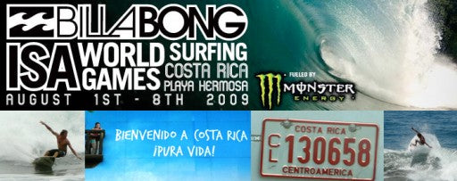 ISA World Games, Costa Rica Playa Hermosa
