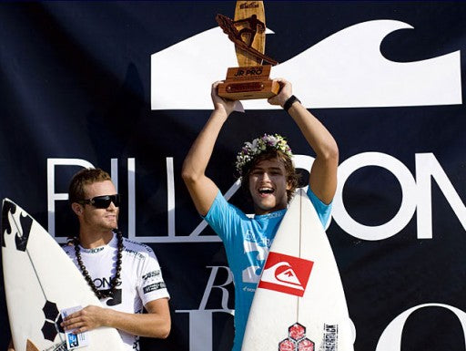 Kiron Jabour wins the Sunset Pro Jr.